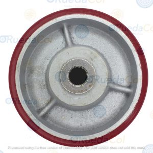 RUEDAS SUPER CARGA ELASTOFLEX CON RODILLO DE AGUJAS O BALINERA